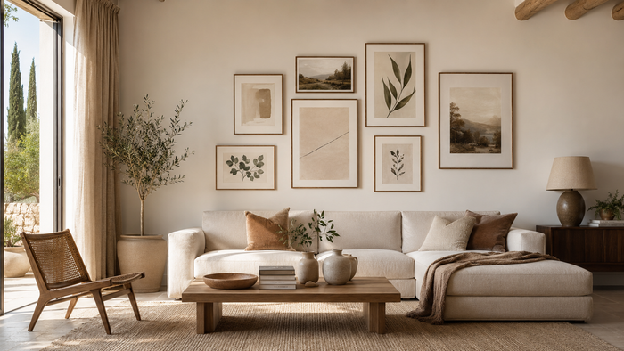 Cómo Decorar Paredes con Cuadros: Guía Completa de Composiciones y Estilos