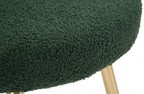 Mini silla de peluche verde ø 40x67 cm