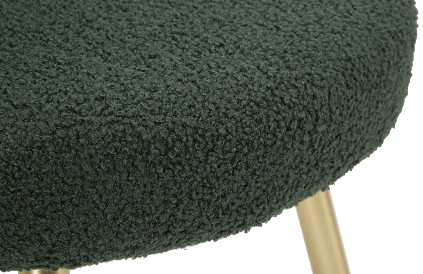 Mini silla de peluche verde ø 40x67 cm