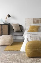 COJIN ALGODON ORO 45X45 CM