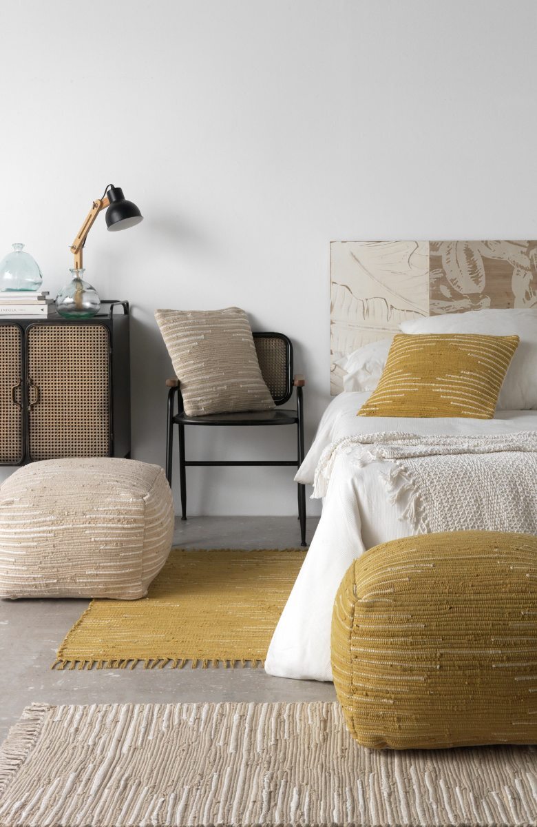 COJIN ALGODON ORO 45X45 CM