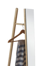 ESPEJO PERCHERO MADERA NATURAL