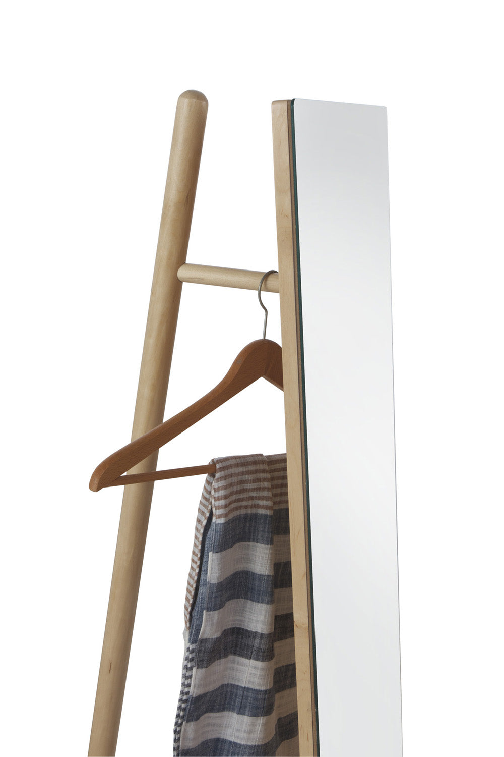 ESPEJO PERCHERO MADERA NATURAL