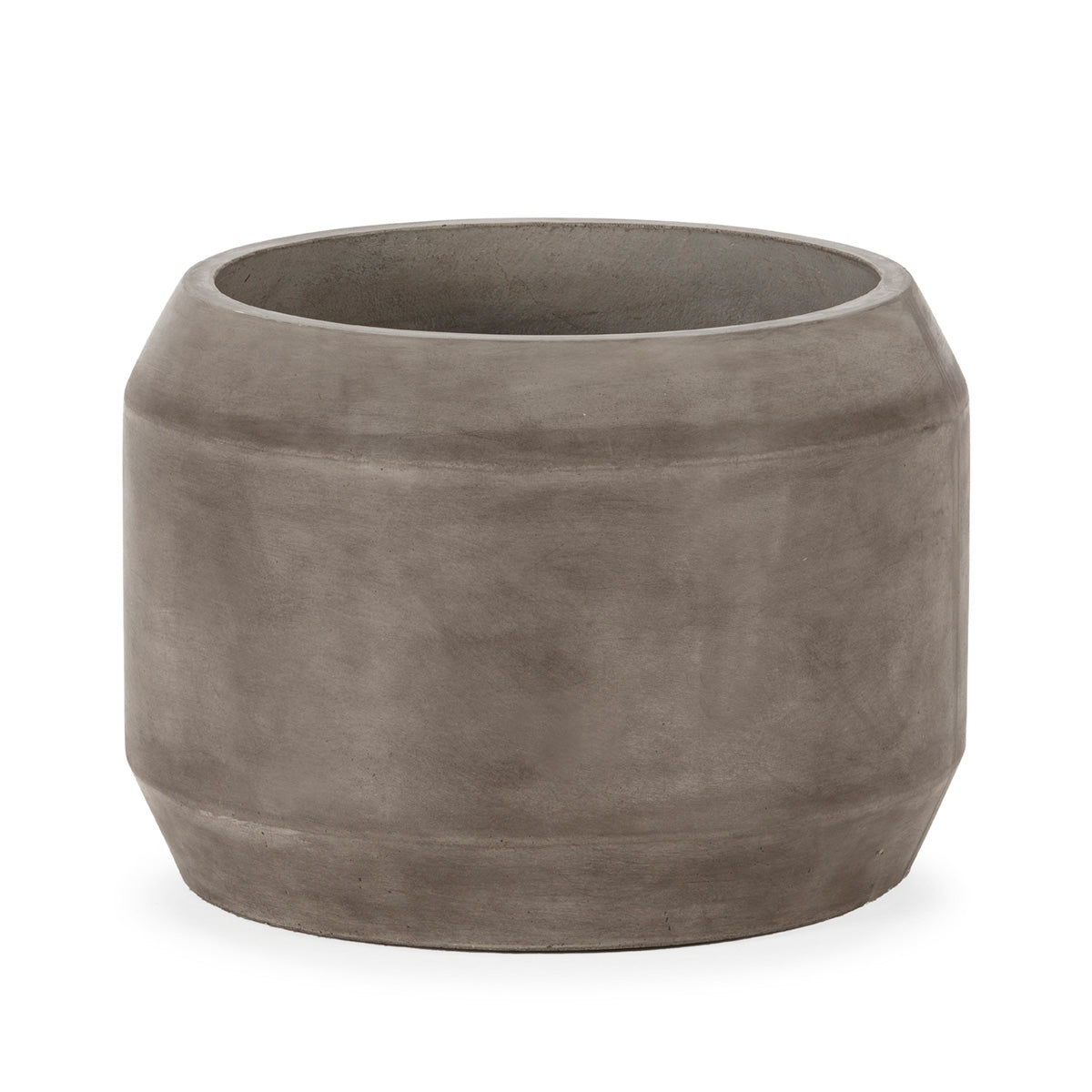 MACETERO 56x56x40 CEMENTO GRIS ALTRACITA OSCURO