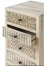 SINFONIER 5 CJS MADERA DE ALAMO COLOR NATURAL, PATAS PINO MACIZO