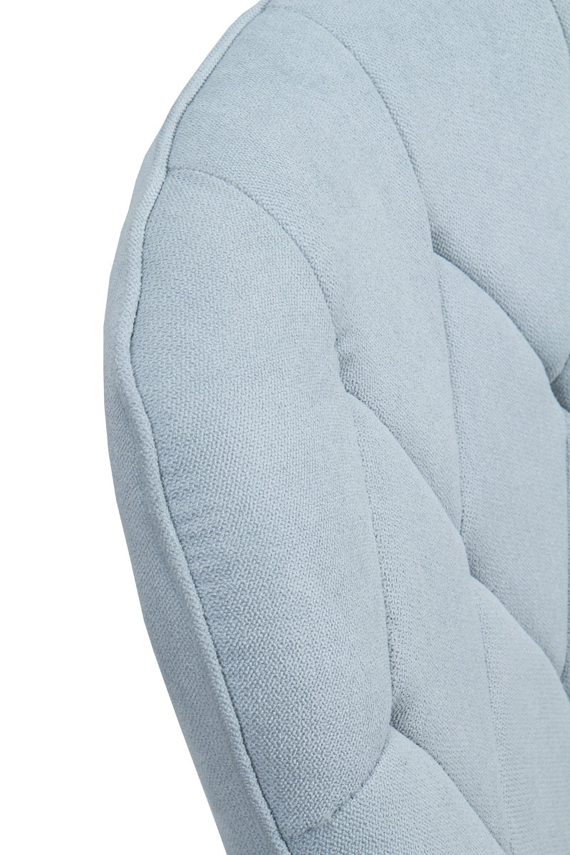 SILLON GIRATORIO TAPIZADO, PATAS METALICAS