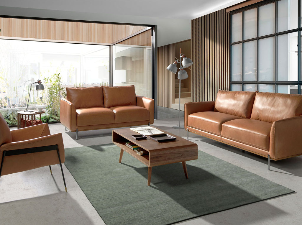 Mesa centro rectangular nogal