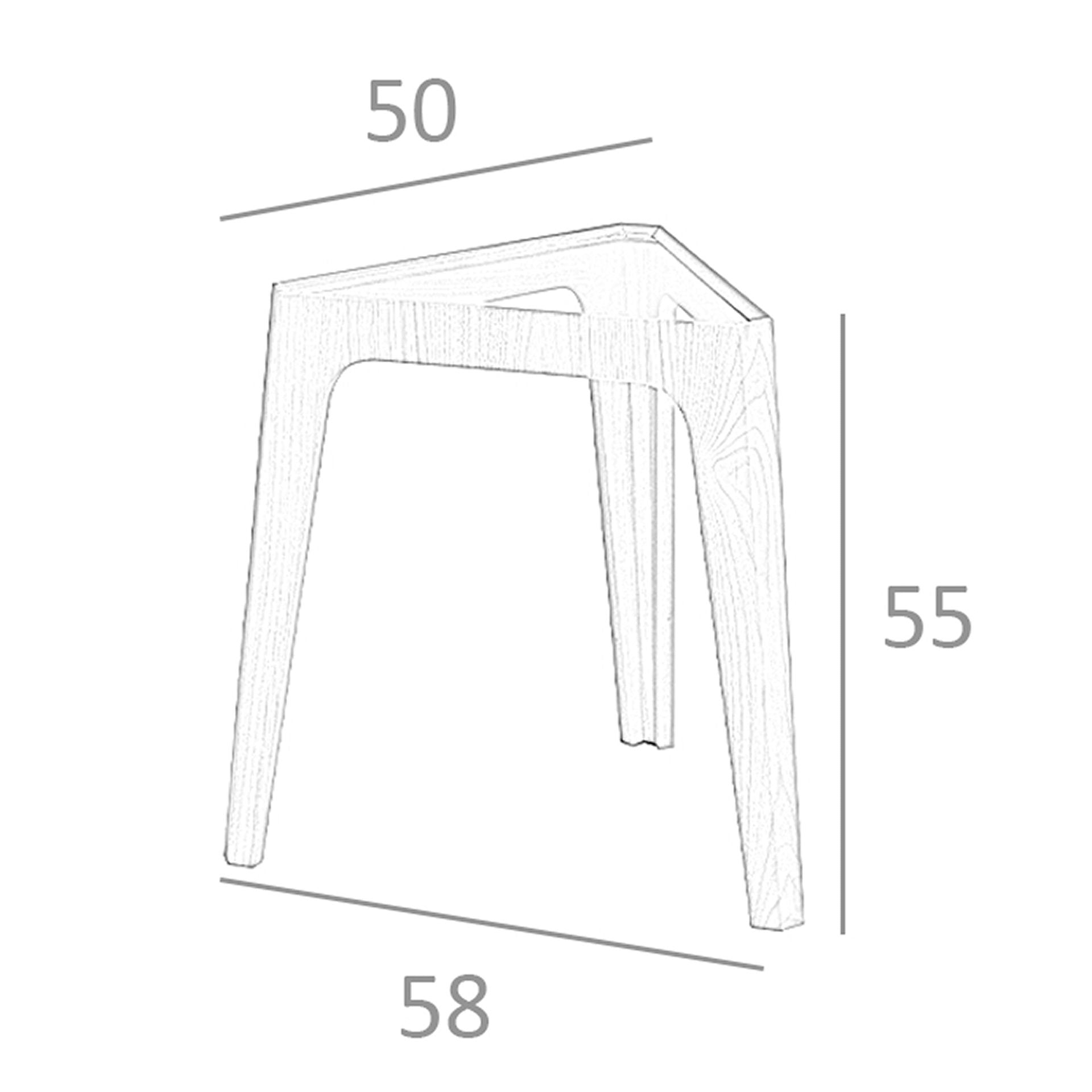 Mesa rincón triangular cristal templado y nogal