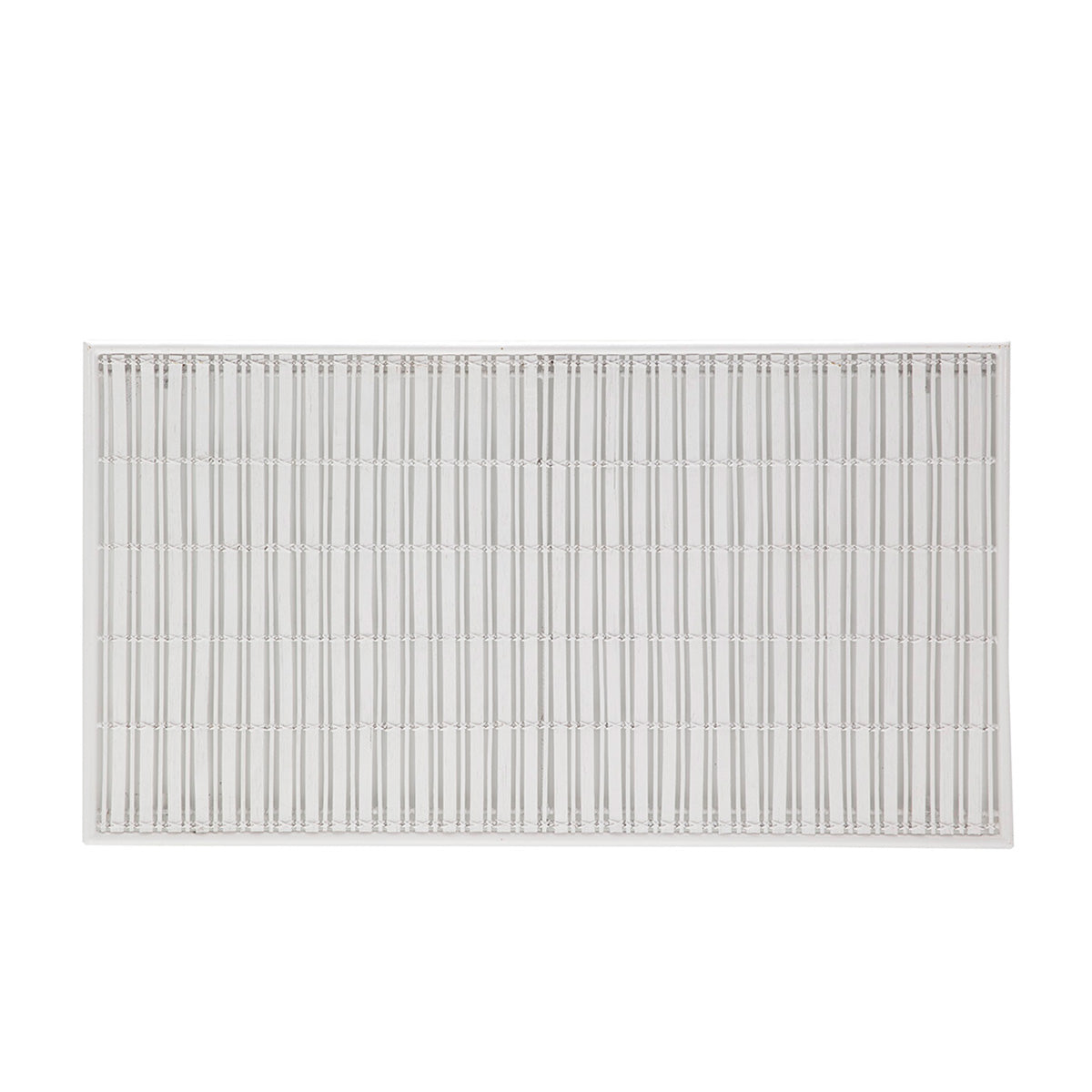 CABECERO 160x3x90 METAL/MIMBRE BLANCO