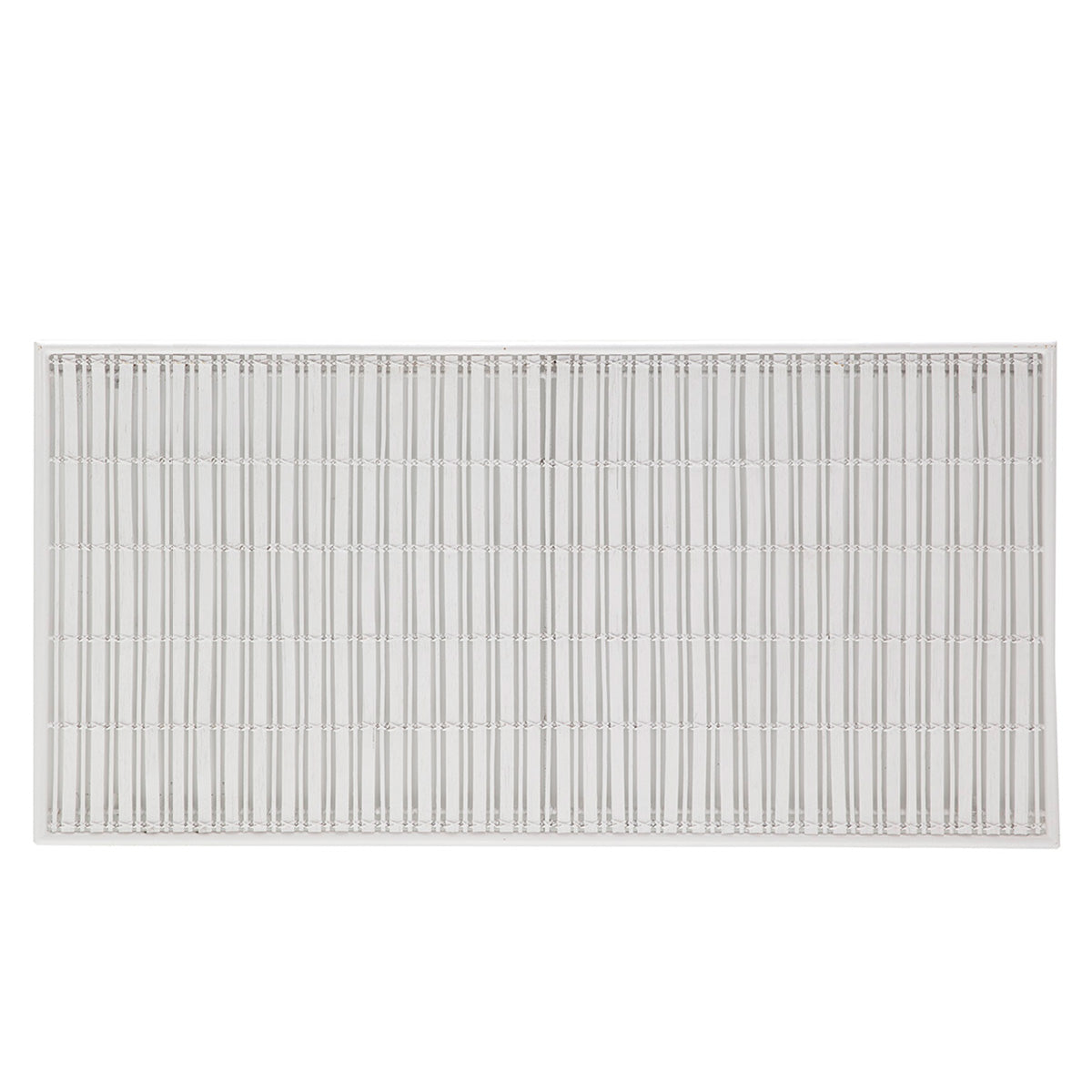 CABECERO 190x3x90 METAL/MIMBRE BLANCO