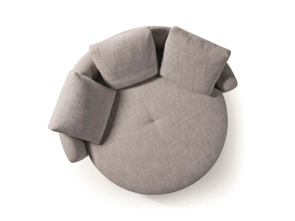 Moon sofa isla circular giratoria