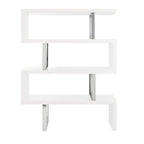 Estantería rectangular madera blanco
