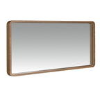 Espejo pared rectangular nogal
