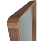 Espejo pared rectangular nogal