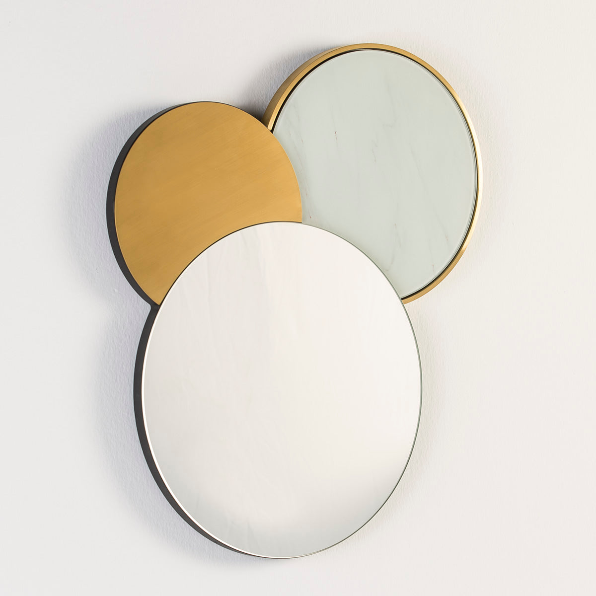 ESPEJO 54x3x65 CRISTAL/SIMIL MARMOL/METAL DORADO