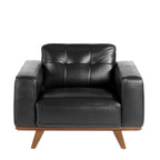 Sillón Chester piel negro