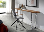 Silla giratoria tela gris oscuro