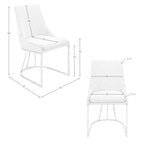 Silla tela gris