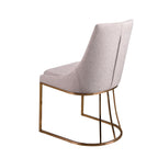 Silla tela gris