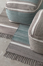 PUF ALGODON GRIS 45X45X35 CM