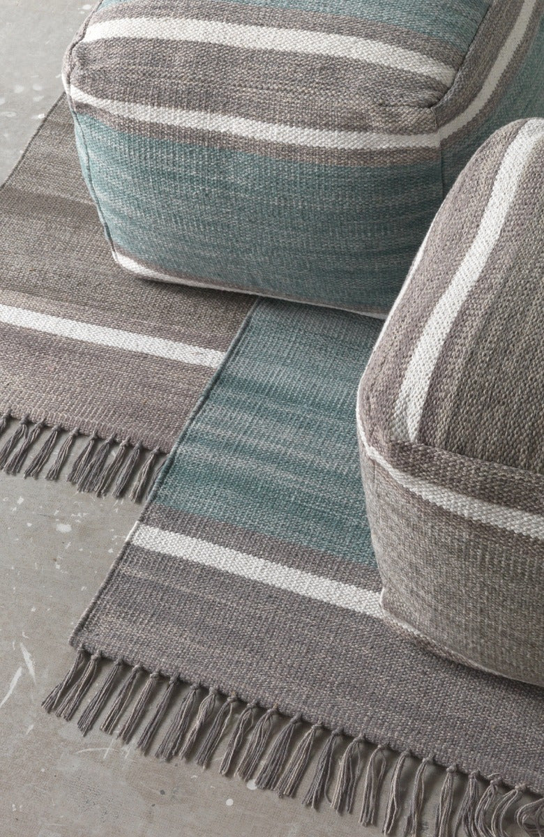 PUF ALGODON GRIS 45X45X35 CM