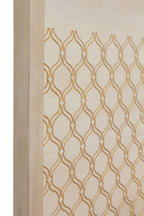 CABEZAL CHAPADO EN ROBLE ACABADO EN MARFIL 185X60