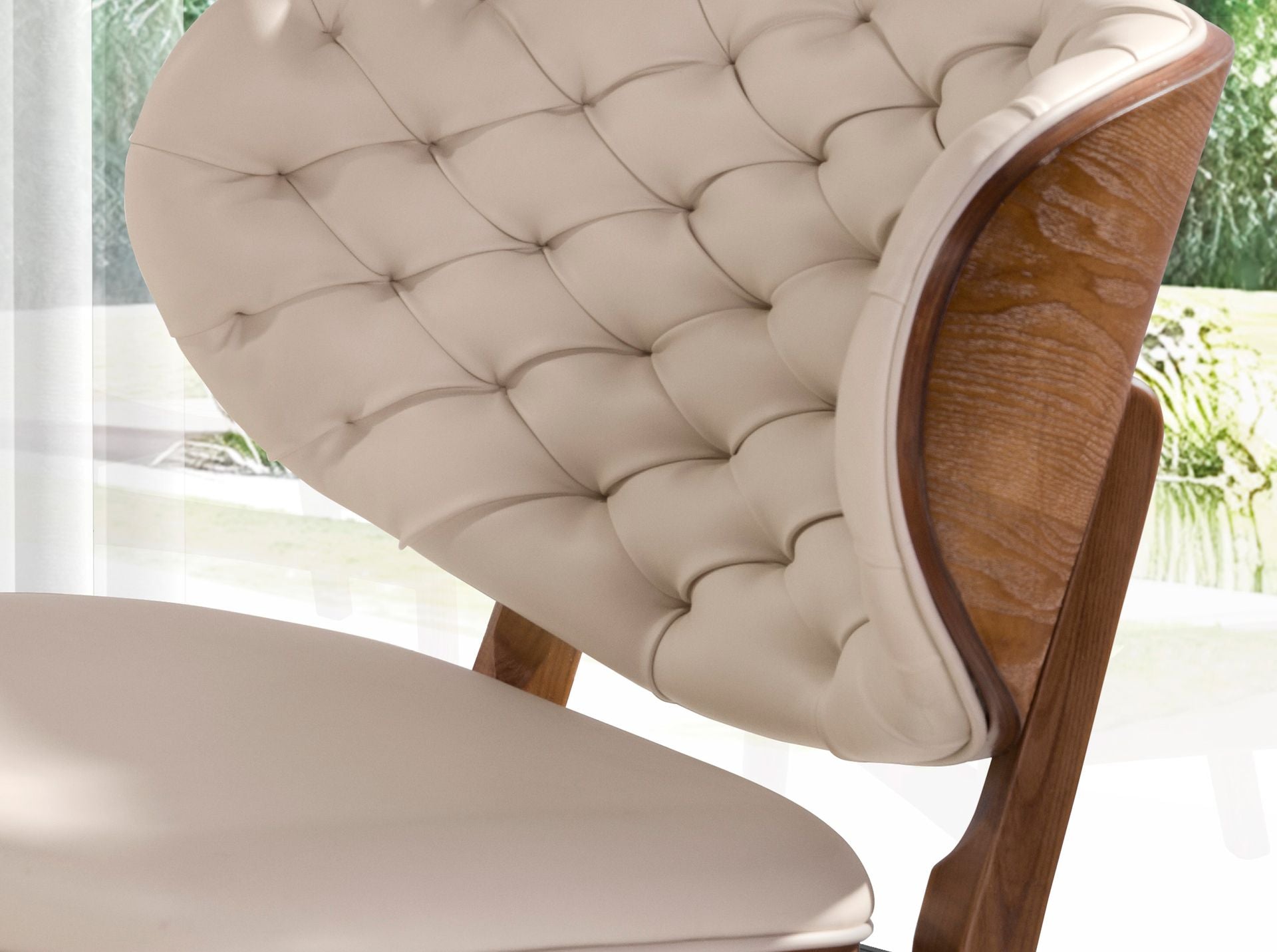 Sillón polipiel arena