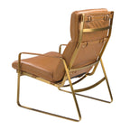 Sillón piel camel