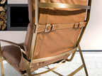 Sillón piel camel