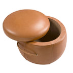 Puff piel camel