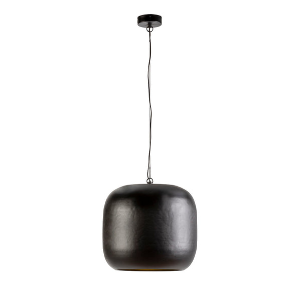 Llum de sostre 40x40x38/200 cm de metall negre