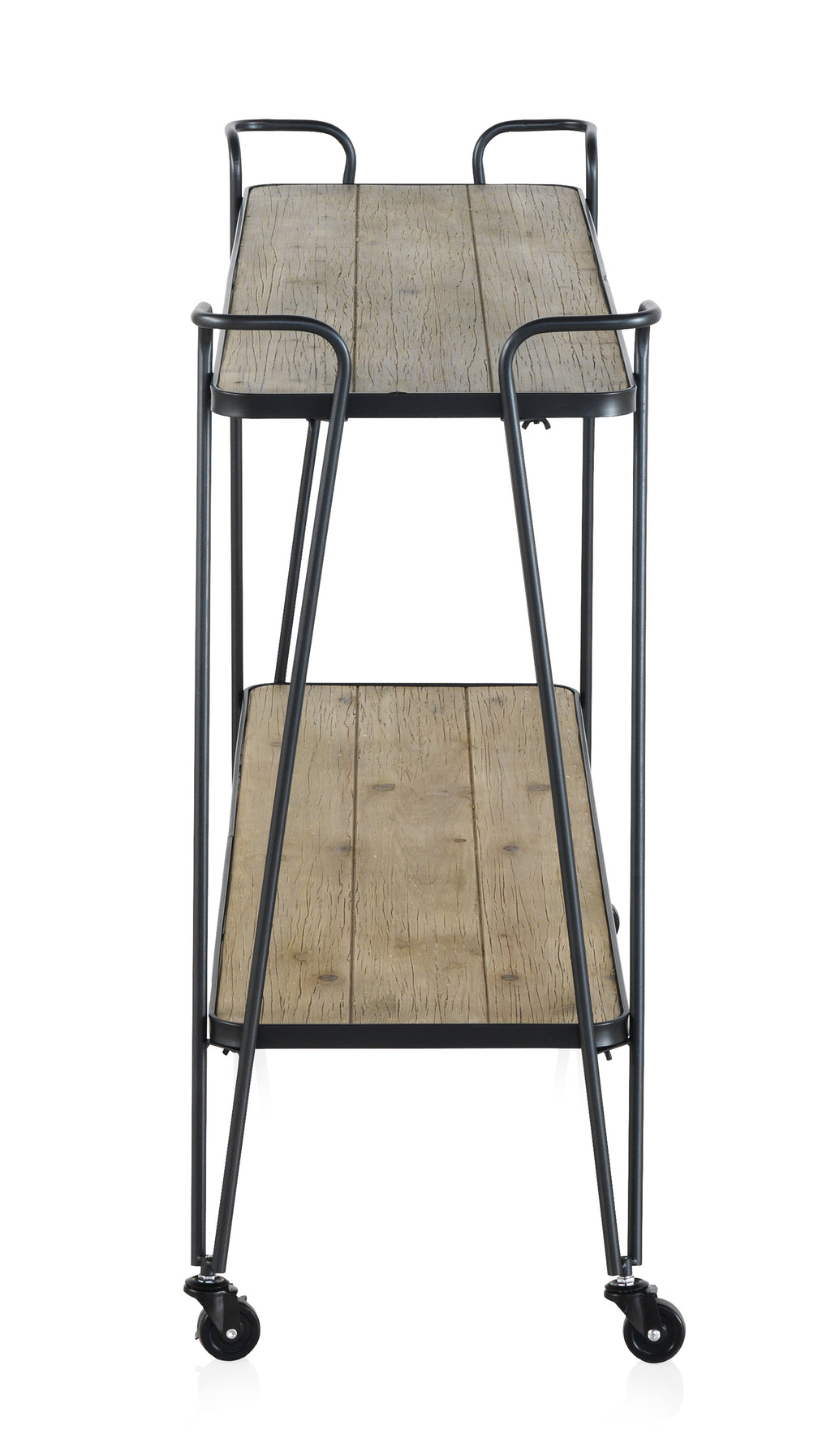 MUEBLE AUXILIAR MADERA DE ABETO Y HIERRO