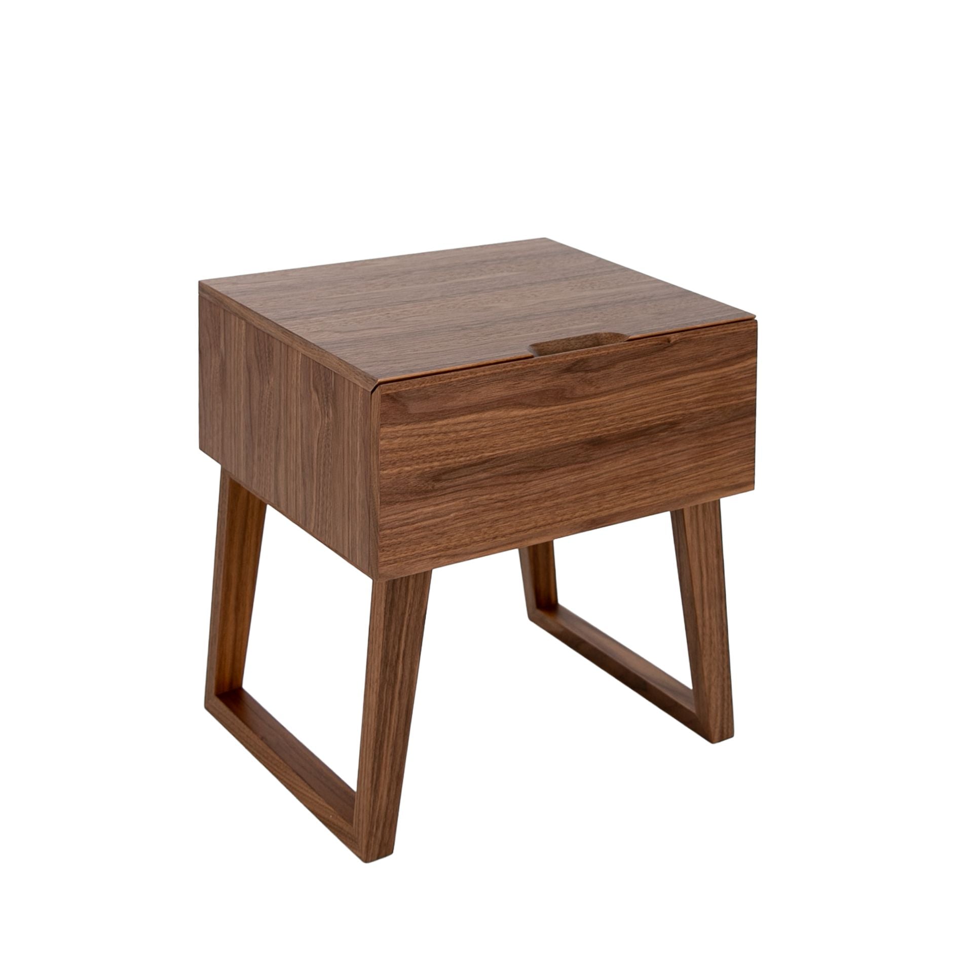 Mesita de noche nogal