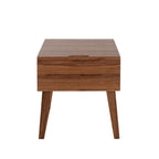 Mesita de noche nogal