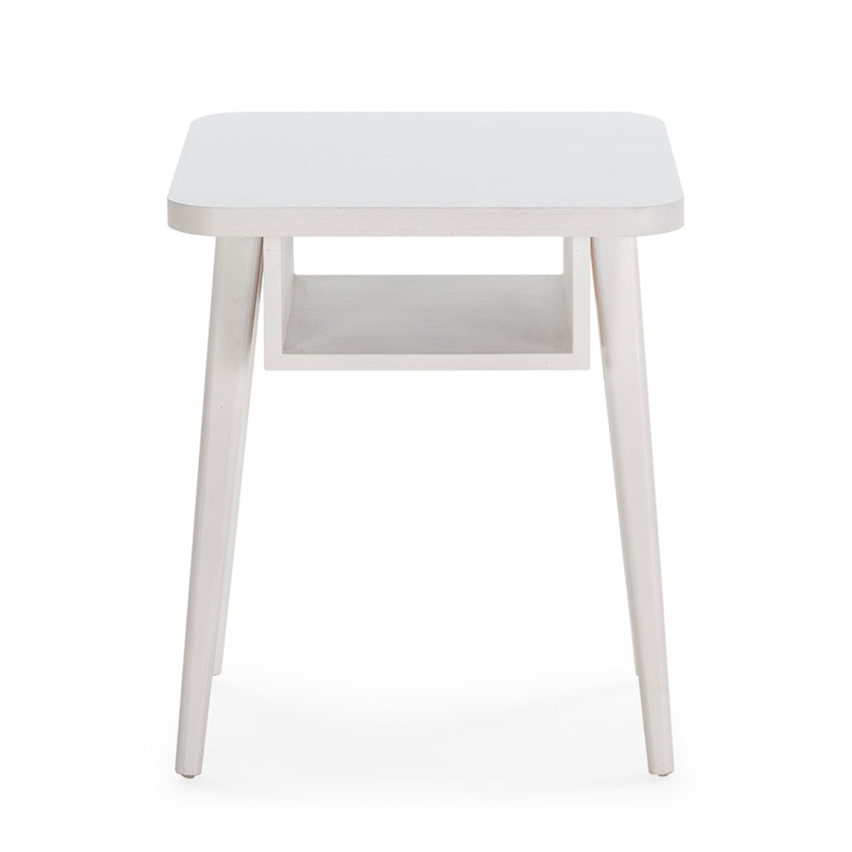 MESITA DE NOCHE 50x50x60 MADERA BLANCO