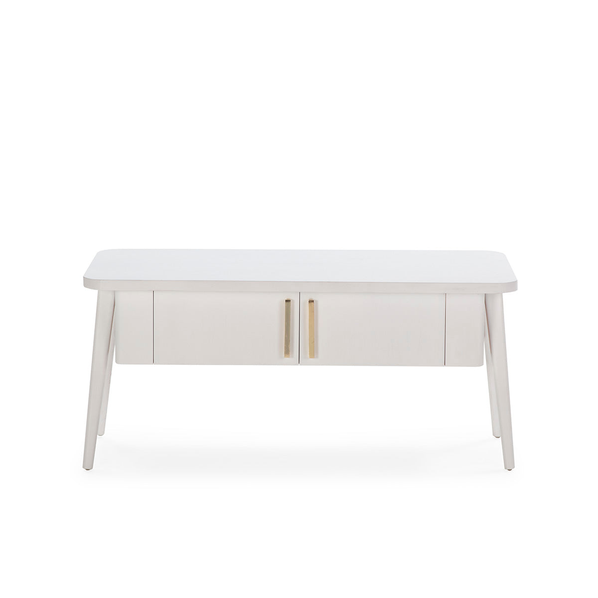 MUEBLE TV 110x45x50 MADERA BLANCO