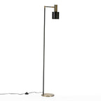 Lampara de Pie 29x24x163 Metal Dorado/Negro