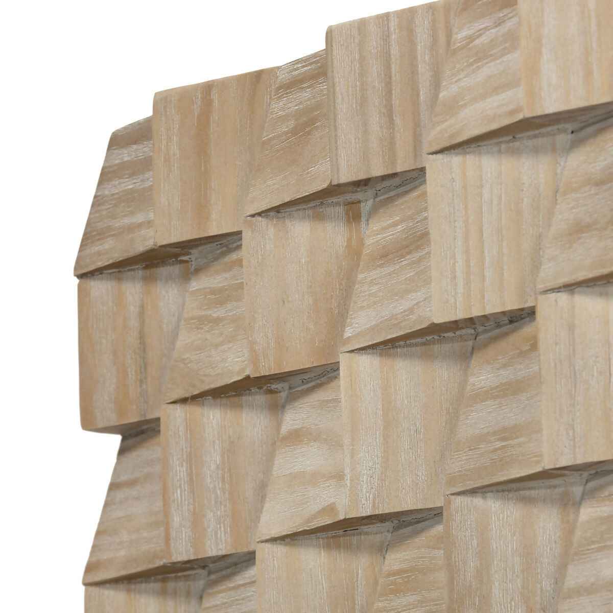 Escultura 56x5x111 Madera -- Natural