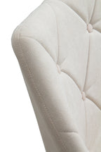 SILLON GIRATORIO TAPIZADO, PATAS METALICAS