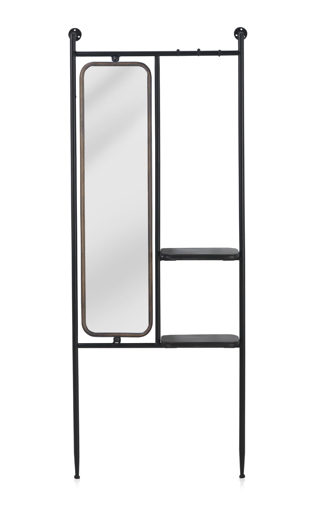 ESTANTE DE PIE A PARED ESTRUCTURA METAL