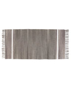 ALFOMBRA ALGODON GRIS 60X120 CM