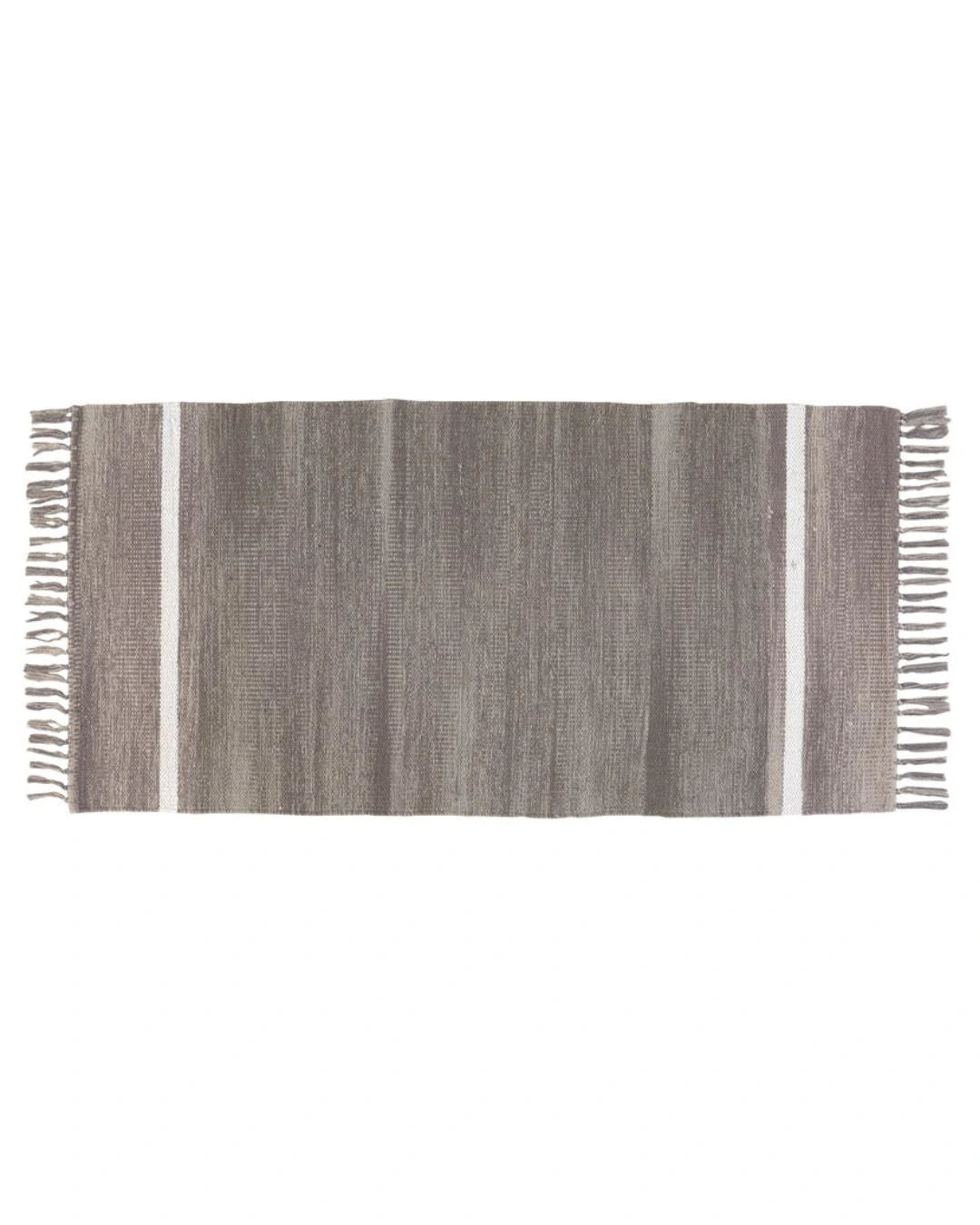ALFOMBRA ALGODON GRIS 60X120 CM