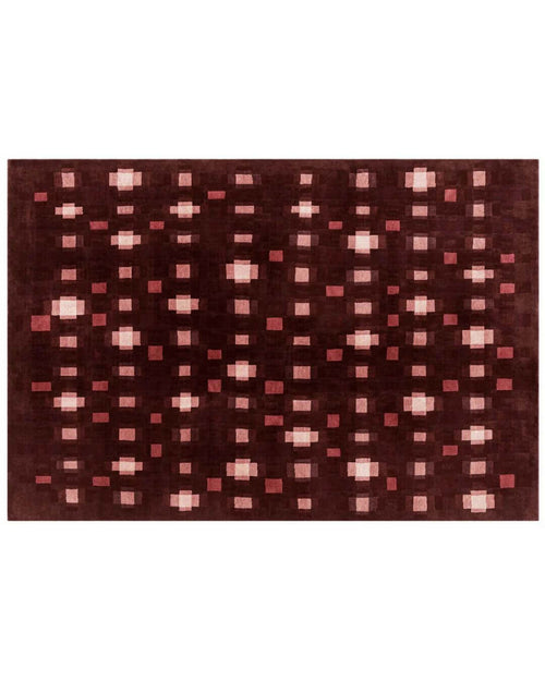 Alfombra Echo Red de lana anudada a mano, 170x240 cm, de GAN Rugs