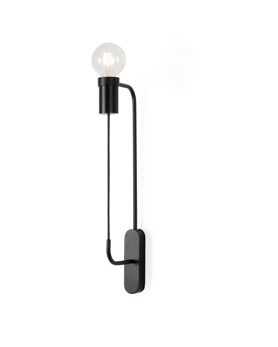 APLIQUE 16x5x50 METAL NEGRO
