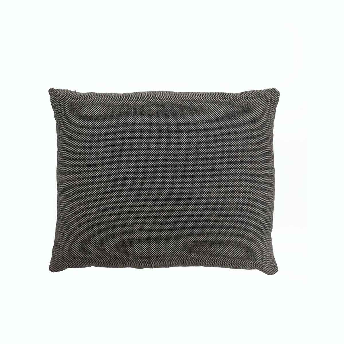 Cojín 50x40 Tela Negro/Natural