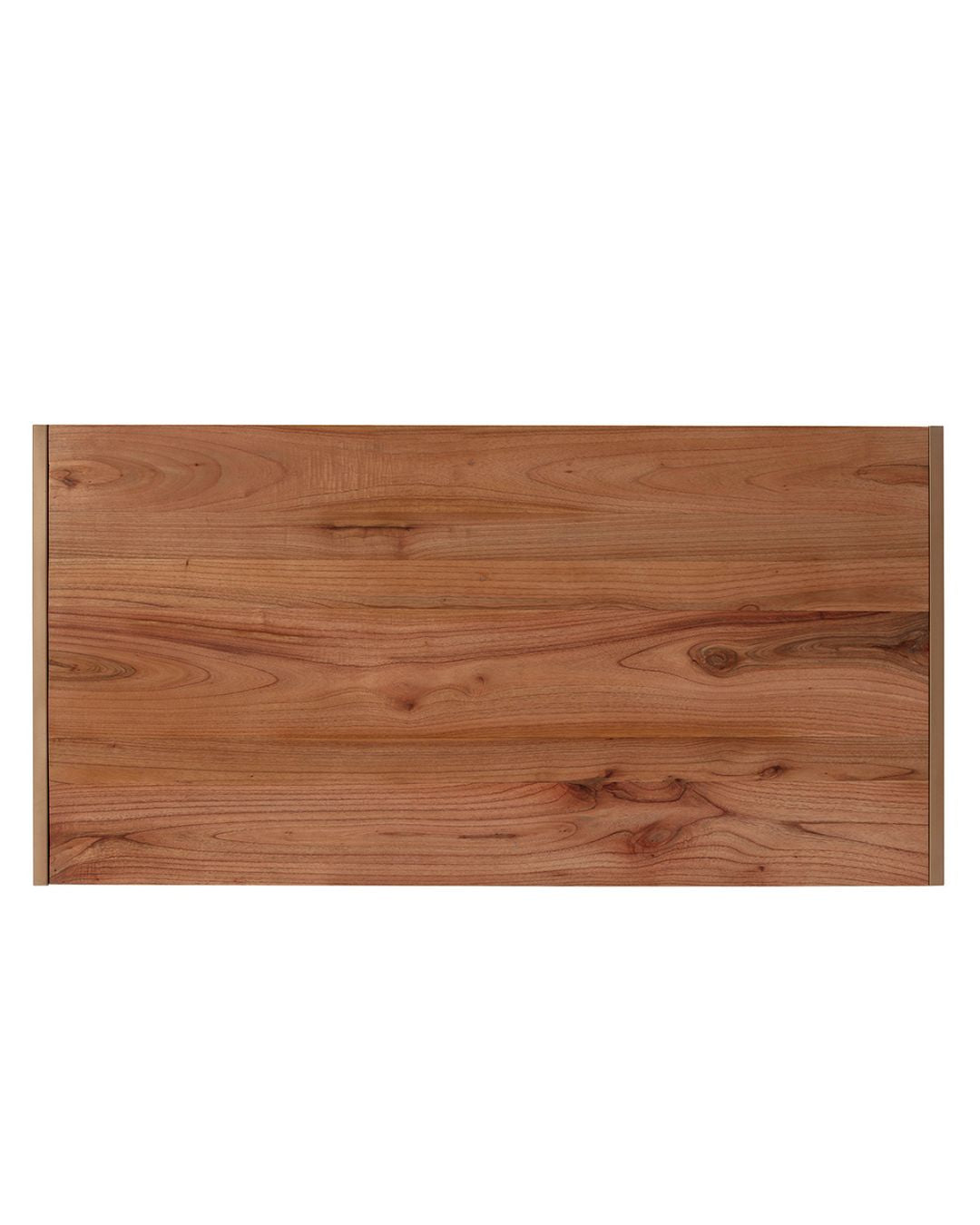 CABECERO 190x3x90 MADERA NATURAL/METAL DORADO