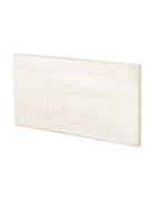 CABEZAL CHAPADO EN FRESNO PATINADO BLANCO 110X60