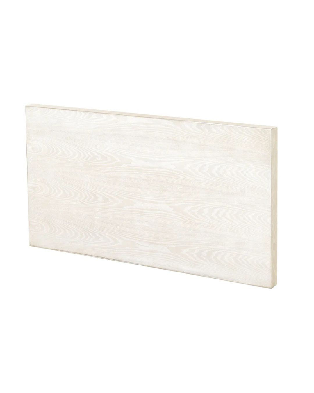 CABEZAL CHAPADO EN FRESNO PATINADO BLANCO 165X60