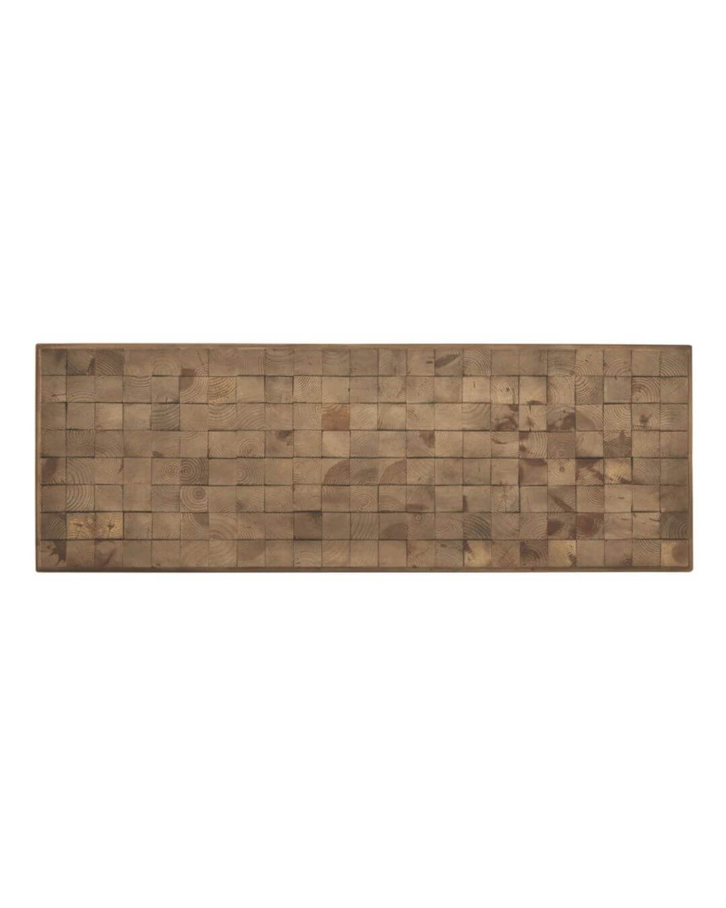CABEZAL DE MADERA DE BLOQUES 110X60 CM