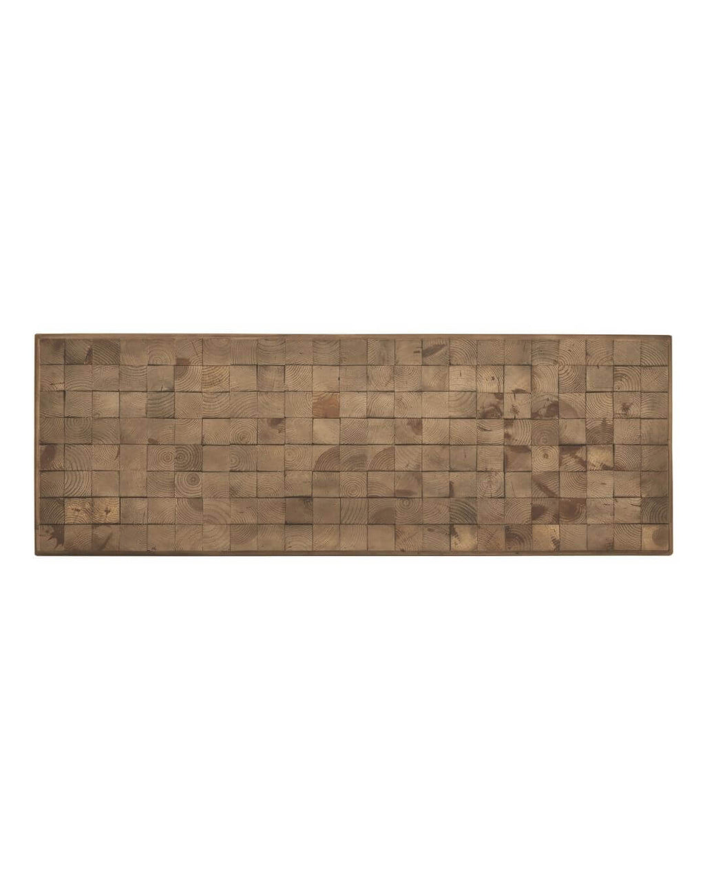 CABEZAL DE MADERA DE BLOQUES 145X60 CM